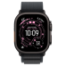 Apple Watch Ultra 3 GPS + Cellular 49mm Black Titanium Case with Black Alpine Loop - Medium (MF0V4)