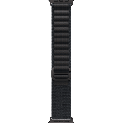 Apple Watch Ultra 3 GPS + Cellular 49mm Black Titanium Case with Black Alpine Loop - Medium (MF0V4)