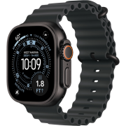 Apple Watch Ultra 3 GPS + Cellular 49mm Black Titanium Case with Black Ocean Band (MF0J4)