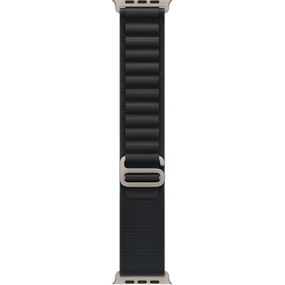 Apple Watch Ultra 3 GPS + Cellular 49mm Natural Titanium Case with Black Alpine Loop - Small (MF1V4+MFTE4)