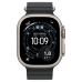 Apple Watch Ultra 3 GPS + Cellular 49mm Natural Titanium Case with Black Ocean Band (MF1V4+MXTL3)