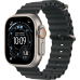 Apple Watch Ultra 3 GPS + Cellular 49mm Natural Titanium Case with Black Ocean Band (MF1V4+MXTL3)