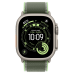Apple Watch Ultra 3 GPS + Cellular 49mm Natural Titanium Case з Green/Neon Trail Loop - M/L (MF1V4+MFT54)