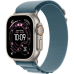 Apple Watch Ultra 3 GPS + Cellular 49mm Natural Titanium Case with Light Blue Alpine Loop - Large (MEWP4)