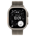 Apple Watch Ultra 3 GPS + Cellular 49mm Natural Titanium Case with Natural Titanium Milanese Loop - Large (MF0E4)