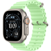 Apple Watch Ultra 3 GPS + Cellular 49mm Natural Titanium Case with Neon Green Ocean Band (MF1V4+MGCF4)