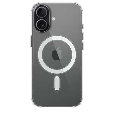 Чeхол Apple iPhone 17 Clear Case with MagSafe (MGF24)