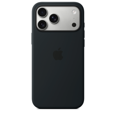 Чeхол Apple iPhone 17 Pro Silicone Case with MagSafe - Black (MGFK4)