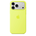Чeхол Apple iPhone 17 Pro Max Silicone Case with MagSafe - Neon Yellow (MGFM4)