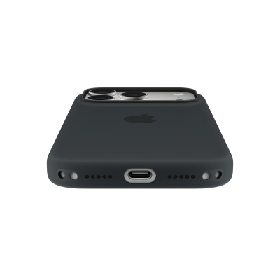 Чeхол Apple iPhone 17 Pro Silicone Case with MagSafe - Black (MGFK4)