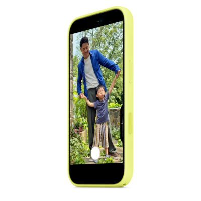 Чехол Apple iPhone 17 Silicone Case with MagSafe - Neon Yellow (MGEV4)