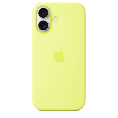 Чехол Apple iPhone 17 Silicone Case with MagSafe - Neon Yellow (MGEV4)
