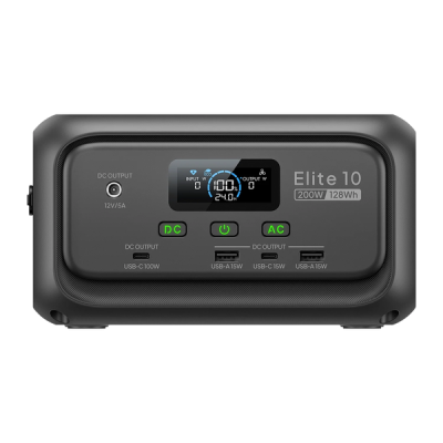 Портативна зарядна станція BLUETTI Elite 10 with UPS, 200W 128Wh (P-EL10-EU-GY-BL-010) Портативна зарядна станція BLUETTI Elite 10 with UPS, 200W 128Wh (P-EL10-EU-GY-BL-010)