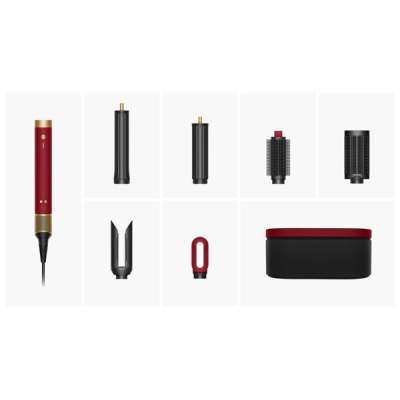 Мультистайлер-фен Dyson Airwrap Co-anda2x Multi-styler & Dryer Straight+Wavy - Red Velvet/Gold (176955-01) EU