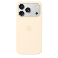 Чохол Apple iPhone 17 Pro Silicone Case with MagSafe - Vanilla (MHVX4)