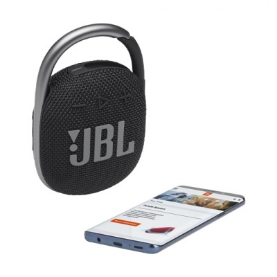 Портативная акустика JBL Clip 4 Black (JBLCLIP4BLK)