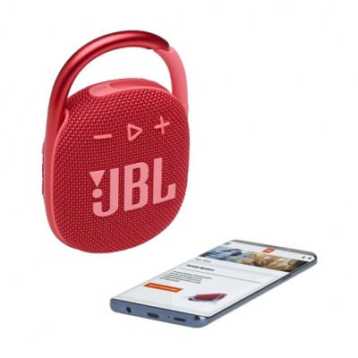Портативная акустика JBL Clip 4 Red (JBLCLIP4RED)