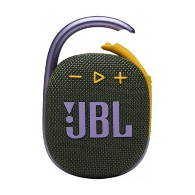 Портативная акустика JBL Clip 4 Green (JBLCLIP4GRN)
