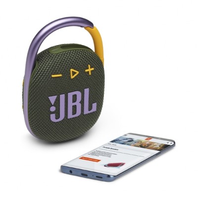 Портативная акустика JBL Clip 4 Green (JBLCLIP4GRN)