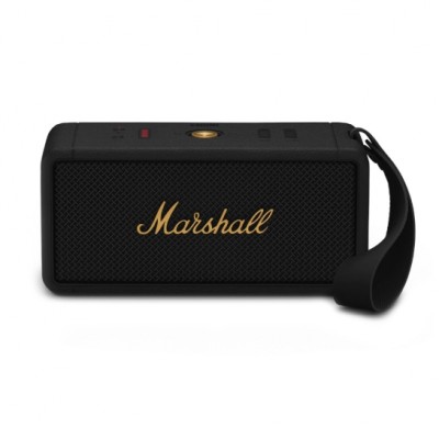 Портативная акустика Marshall Middleton Black and Brass (1006034)