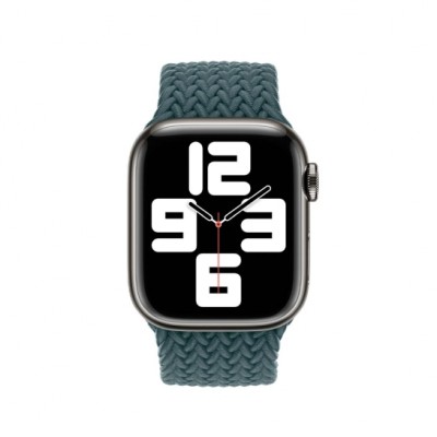 Apple Watch Braided Solo Loop 38мм/40мм/41мм Rainforest - Size 5 (MP903)