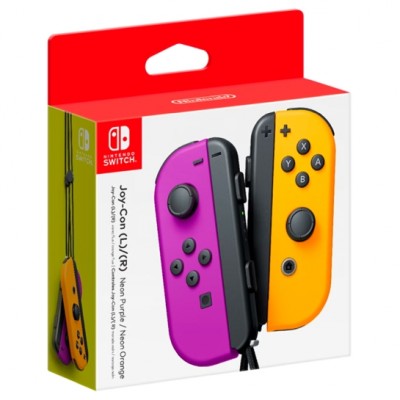 Геймпад Nintendo Joy-Con Neon Purple/Neon Orange Pair