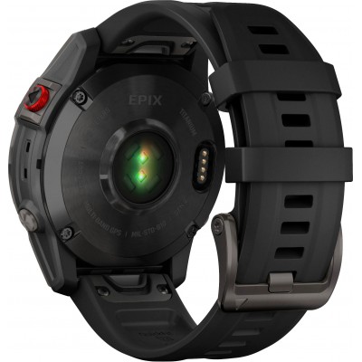 Смарт-годинник Garmin Epix (Gen 2) Sapphire - Black Titanium (010-02582-10/11)