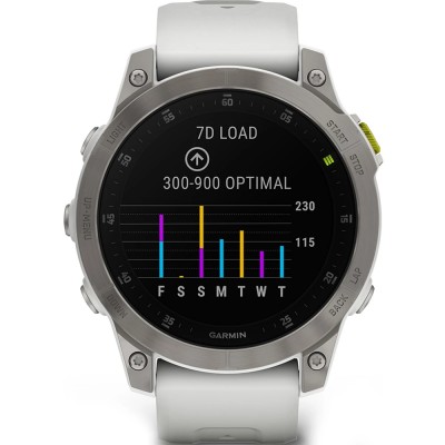 Смарт-часы Garmin Epix (Gen 2) Sapphire - White Titanium (010-02582-20/21)