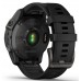 Смарт-часы Garmin Fenix 7 Sapphire Solar Carbon Gray DLC Titanium with Black Band (010-02540-20, 010-02540-21)
