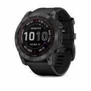 Смарт-часы Garmin Fenix 7X Sapphire Solar Carbon Gray DLC Titanium with Black Band (010-02541-10/11)