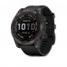 Смарт-часы Garmin Fenix 7X Sapphire Solar Carbon Gray DLC Titanium with Black Band (010-02541-10/11)