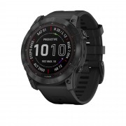 Смарт-часы Garmin Fenix 7X Sapphire Solar Black DLC Titanium with Black Band (010-02541-22/23)