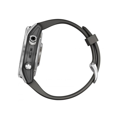Смарт-часы Garmin Fenix 7S Silver with Graphite Band (010-02539-00/01)