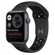 Apple Watch SE Nike GPS 44mm Space Gray Aluminum Case with Anthracite / Black Nike Sport Band (MYYK2)