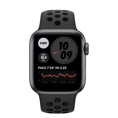 Apple Watch SE Nike GPS + Cellular 40mm Space Gray Aluminum Case with Anthracite/Black Nike Sport Band (MYYU2, MG013)