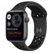 Apple Watch SE Nike GPS + Cellular 44mm Space Gray Aluminum Case with Anthracite/Black Nike Sport Band (MG063, MG0A3)