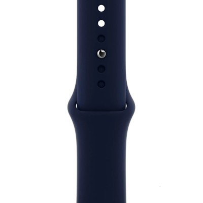 Apple Watch SE GPS + Cellular 40mm Space Gray Aluminum Case with Deep Navy Sport Band (MYF42, MYF72)