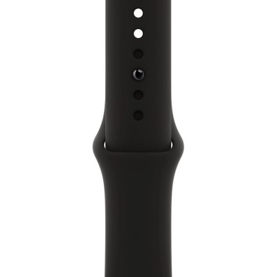 Apple Watch SE GPS + Cellular 40mm Space Gray Aluminum Case with Black Sport Band (MYED2, MYEK2)