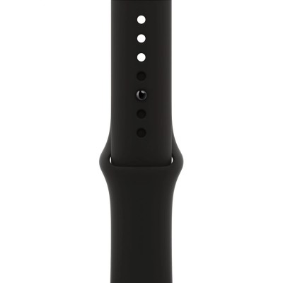 Apple Watch SE GPS + Cellular 44mm Space Gray Aluminum Case with Black Sport Band (MYER2, MYF02)