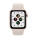 Apple Watch SE GPS + Cellular 40mm Gold Aluminum Case with Starlight Sport Band (MKQN3, MKQX3)