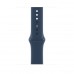 Apple Watch SE GPS + Cellular 44mm Silver Aluminum Case with Abyss Blue Sport Band (MKRJ3, MKRY3)