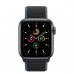 Apple Watch SE GPS 40mm Space Gray Aluminum Case (MYE02) with Charcoal Sport Loop (MYA42)