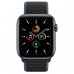 Apple Watch SE GPS + Cellular 44mm Space Gray Aluminum Case with Charcoal Sport Loop (MYEU2, MYF12)