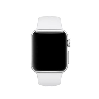 Apple White Sport Band (MTPK2, MJ4M2, MQ3Q2) для Apple Watch 42/44mm