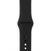 Apple Black Sport Band (MTPL2, MJ4N2, MJ4Q2, MJ4G2, MU9L2) для Apple Watch 42/44mm
