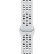 Apple Pure Platinum/Black Nike Sport Band для Apple Watch 40/41mm (ML843)
