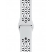 Apple Pure Platinum/Black Nike Sport Band (MQ2J2/MTMQ2) для Apple Watch 38/40mm