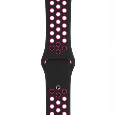 Apple Blast Nike Sport Band (MWU72) для Apple Watch 38/40mm Black/Pink