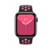 Apple Blast Nike Sport Band (MWU72) для Apple Watch 38/40mm Black/Pink