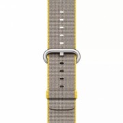 Apple Yellow/Light Gray Woven Nylon Band (MNK72) для Apple Watch 38/40mm